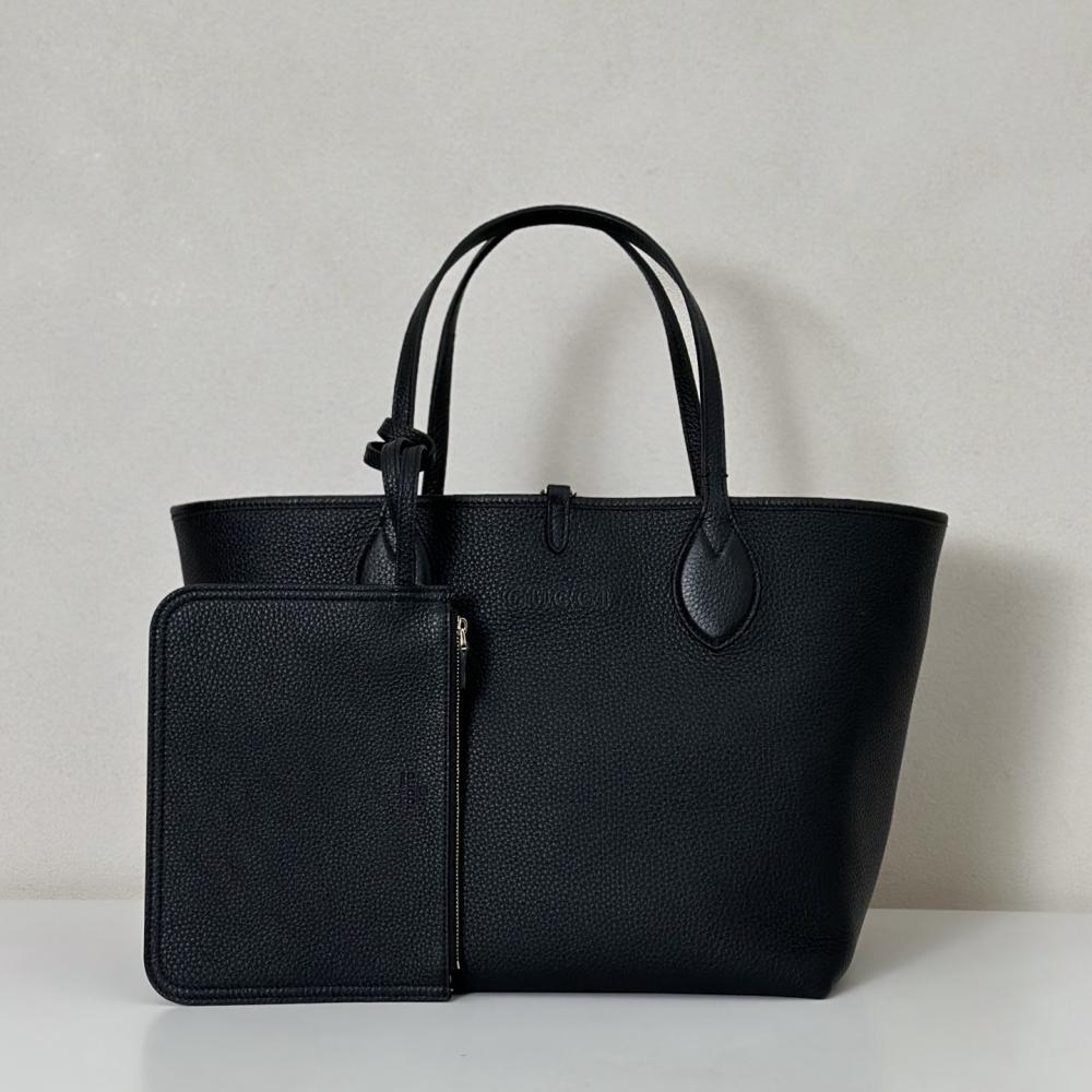 Classic Leather Shoulder Bag