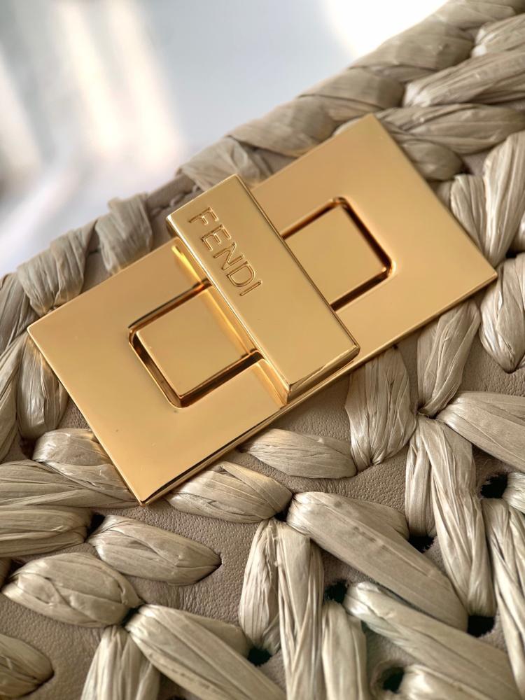 Woven Raffia Shoulder Bag