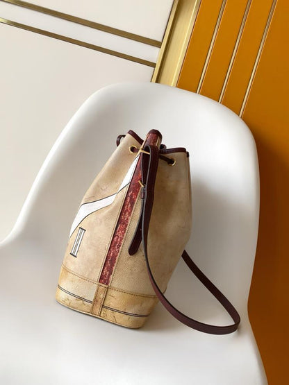 Leather Top Handle Bag
