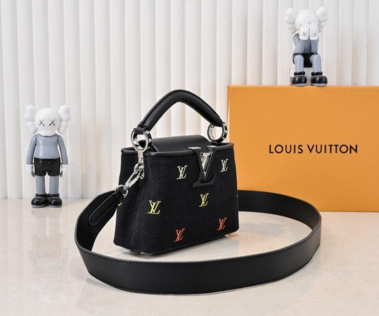 Stylish Refined Denim Shoulder Bag