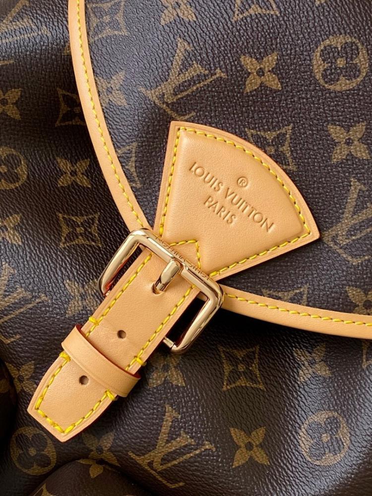 Modern Refined Monogram Top Handle Bag