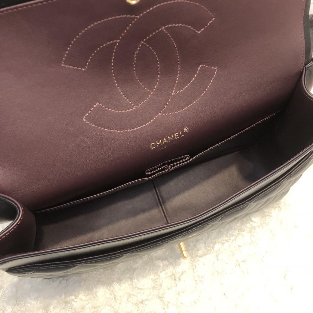 Lambskin Top Handle Bag
