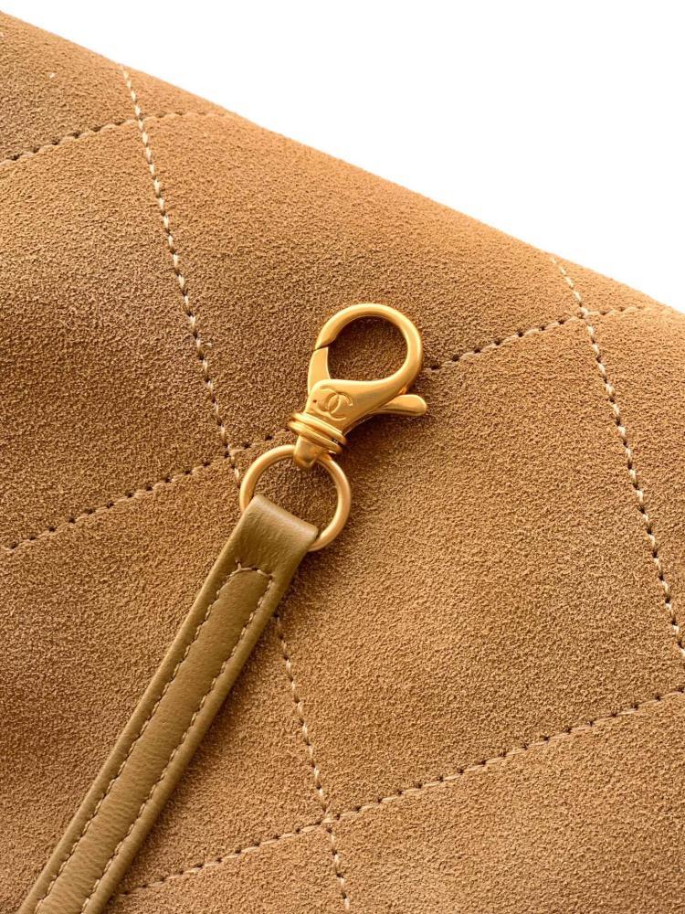 Suede Hobo Bag