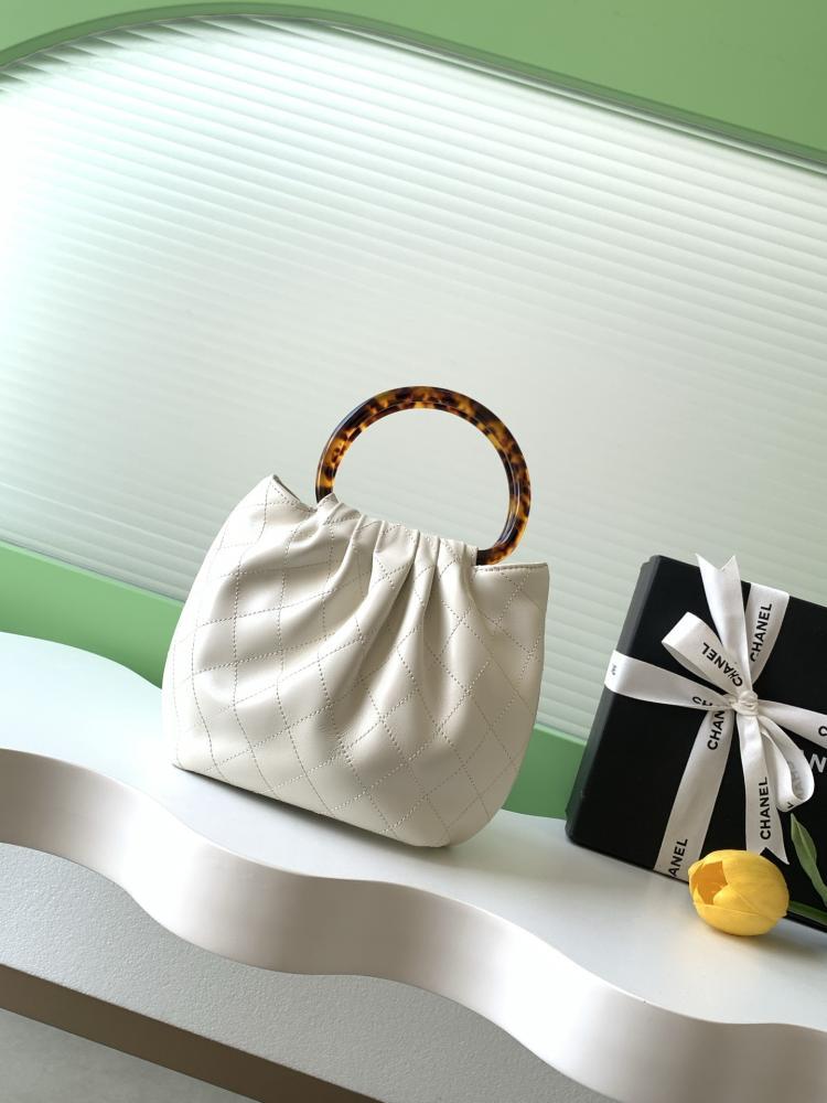 Alma Leather Top Handle Bag