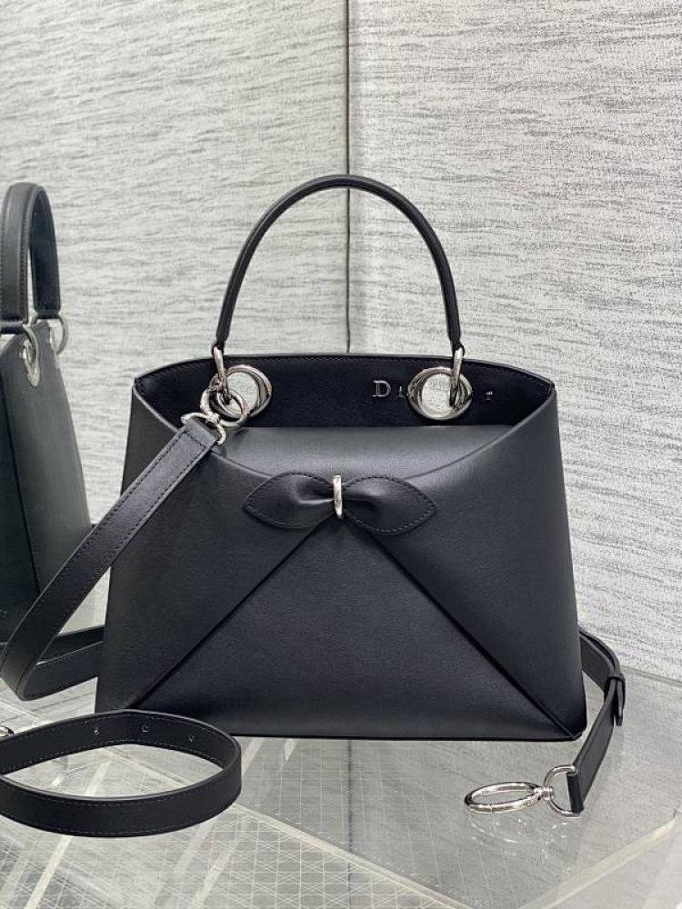 Silver Top Handle Bag