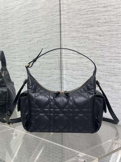 Elegant Leather Top Handle Bag