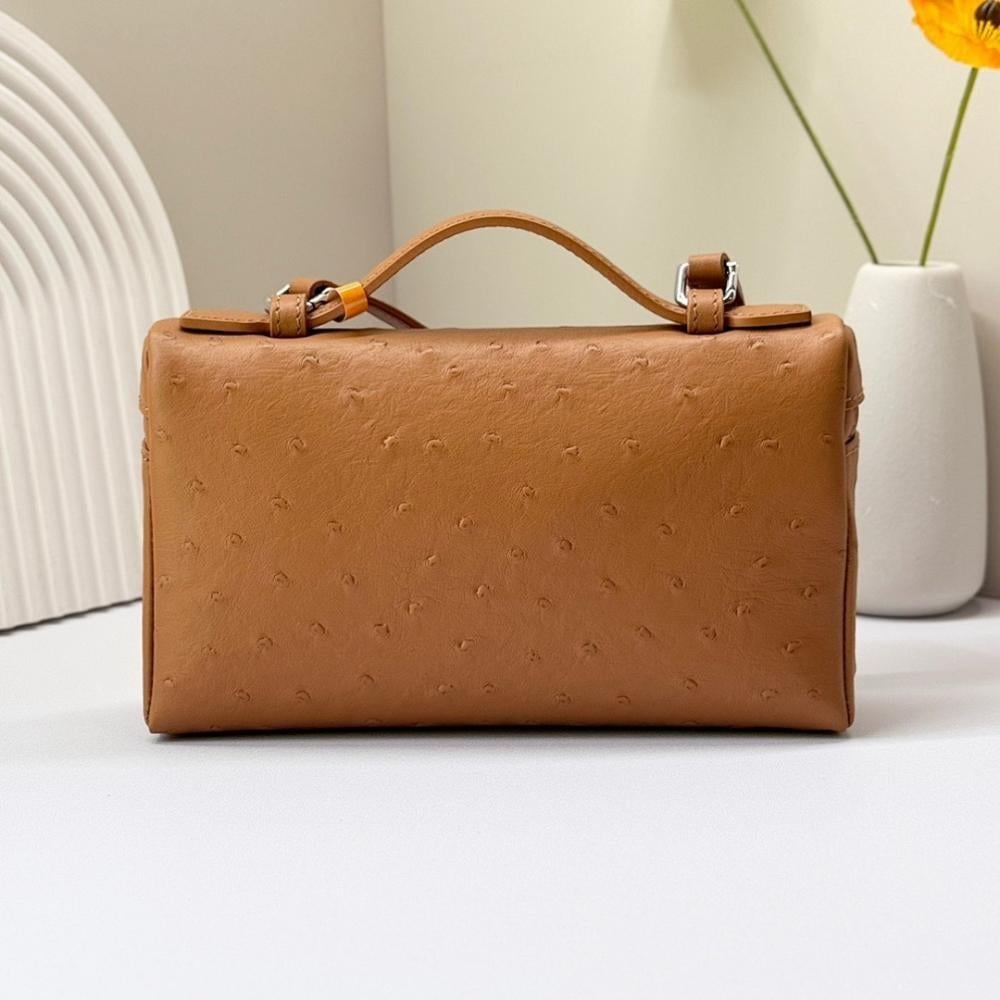 Elegant Premium Gold Calfskin Shoulder Bag