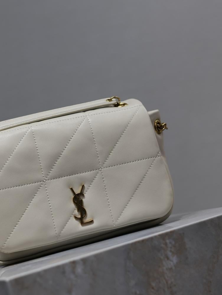 Modern Elegant Lambskin Top Handle Bag