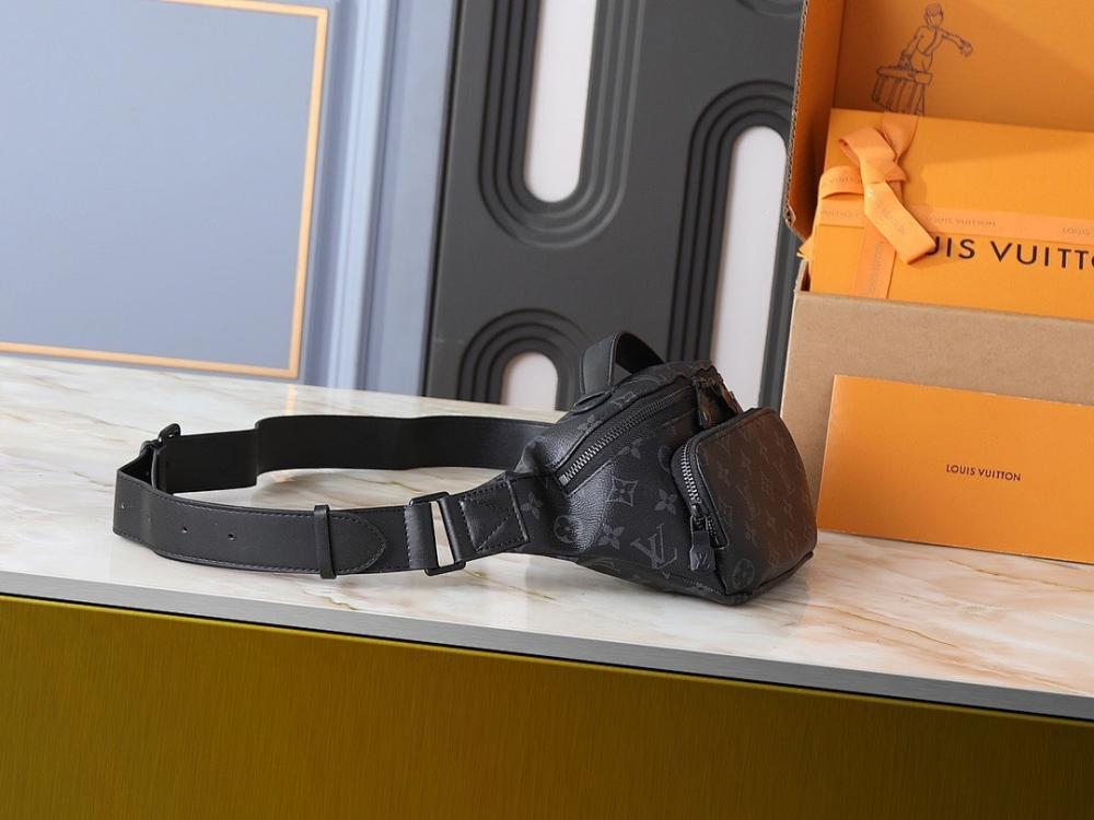 Modern Refined Monogram Shoulder Bag