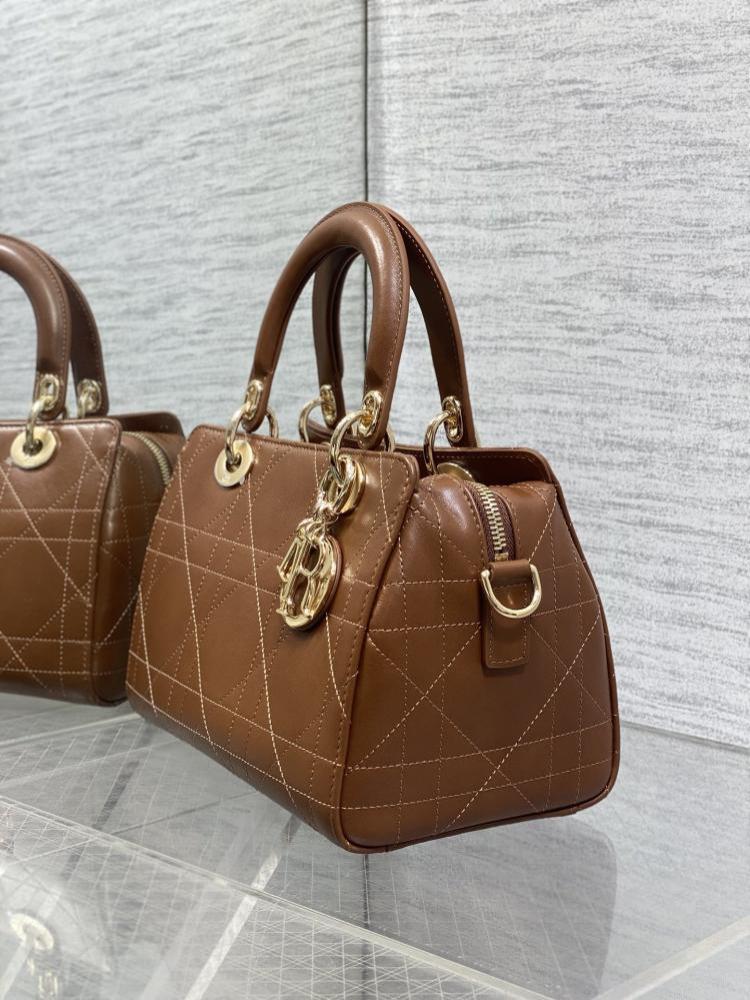 Leather Top Handle Bag