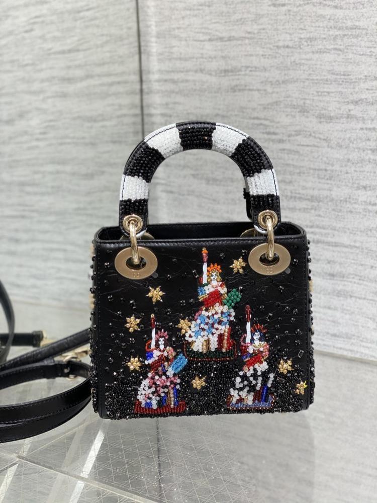 Embroidered Shoulder Bag