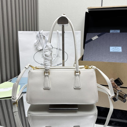 Luxury Leather Top Handle Bag