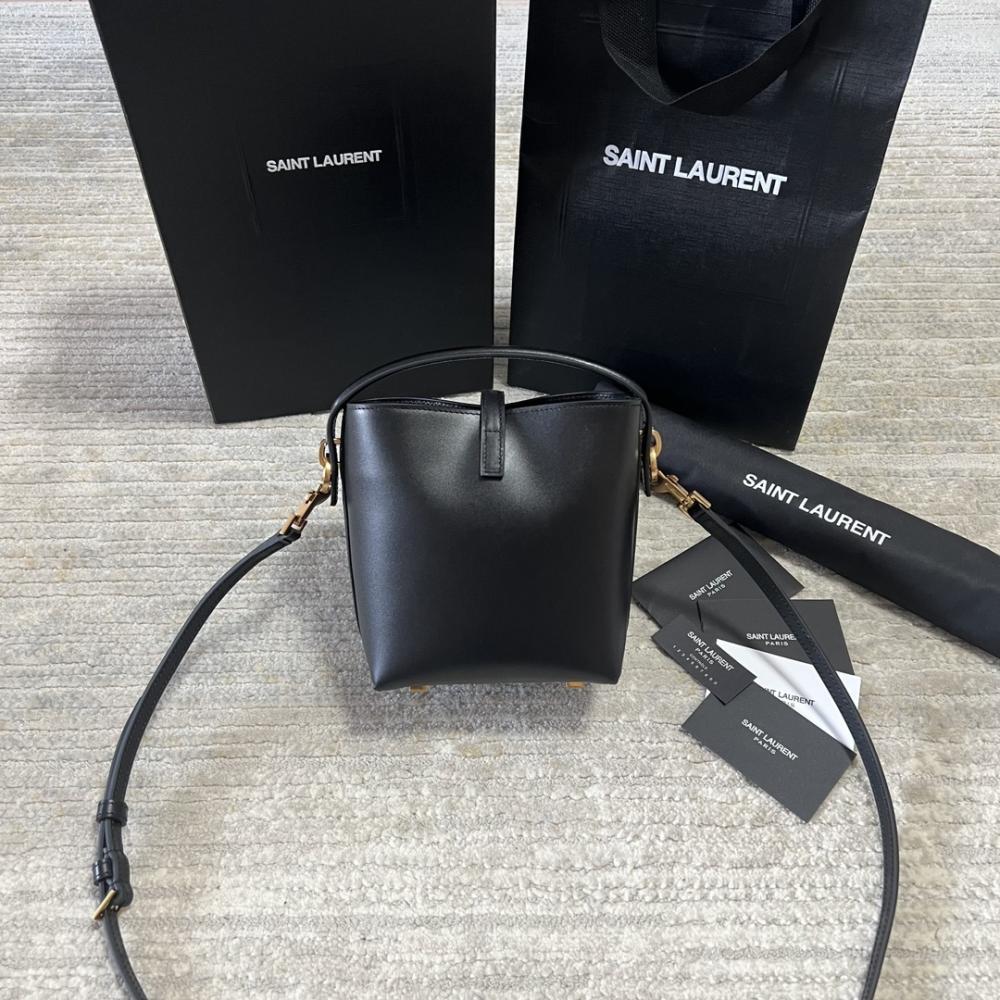 Leather Bucket Bag