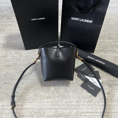 Leather Bucket Bag