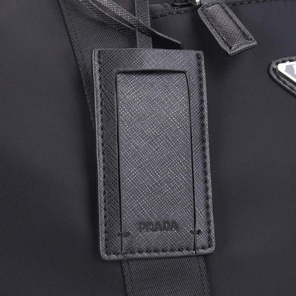 Modern Italian-Inspired Nylon Shoulder Bag