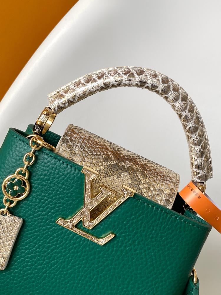 Calfskin Top Handle Bag