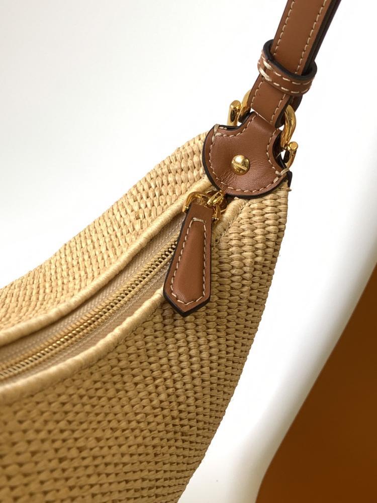 Classic Woven Top Handle Bag