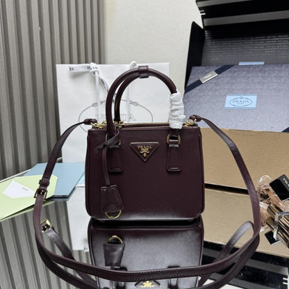Gold Leather Shoulder Bag