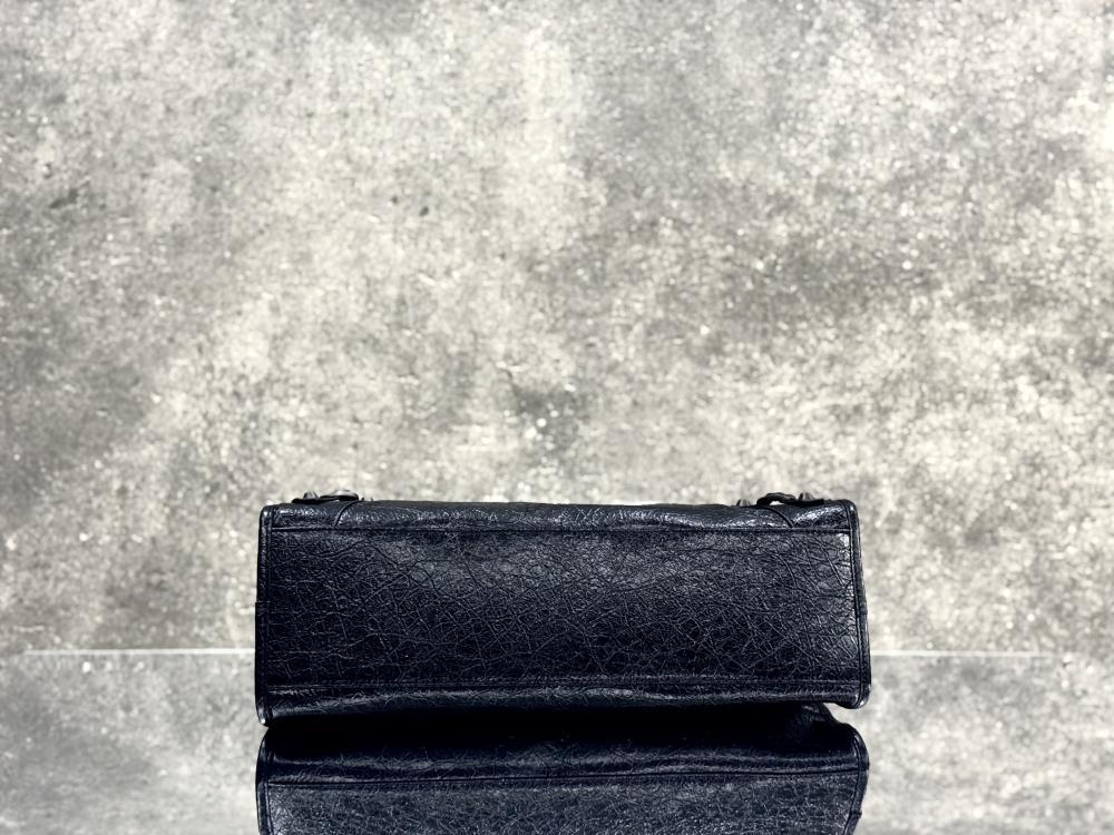 Leather Top Handle Bag