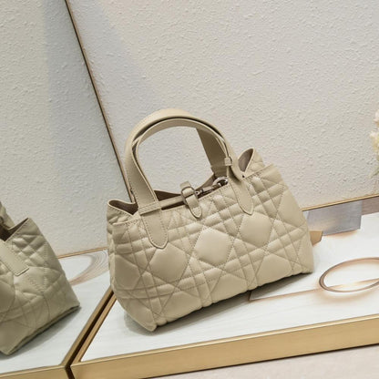 Alma Calfskin Top Handle Bag