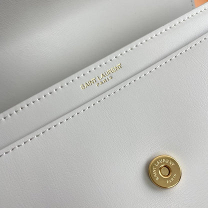 Classic Leather Top Handle Bag