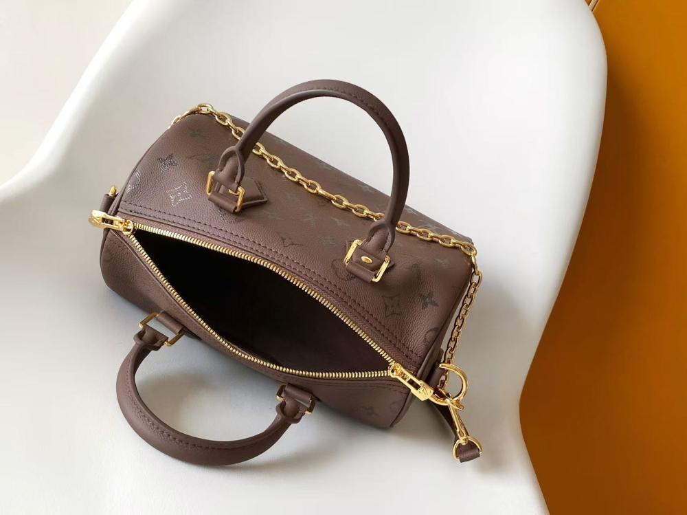 Leather Top Handle Bag