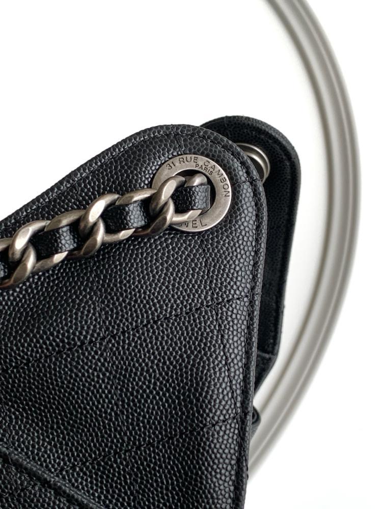 Leather Top Handle Bag