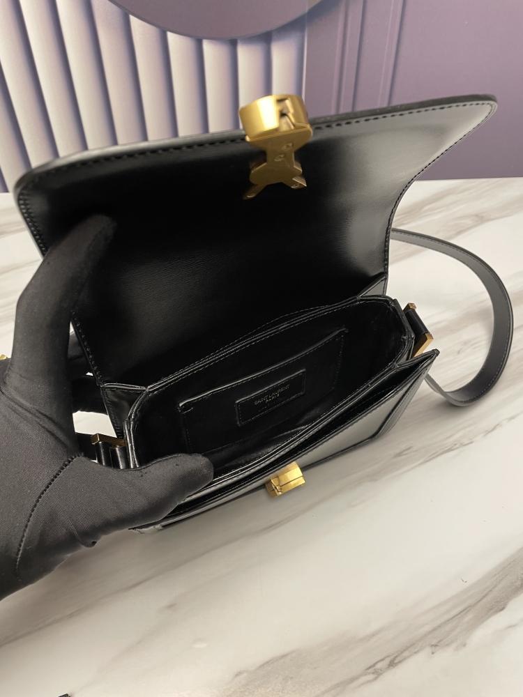 Leather Top Handle Bag