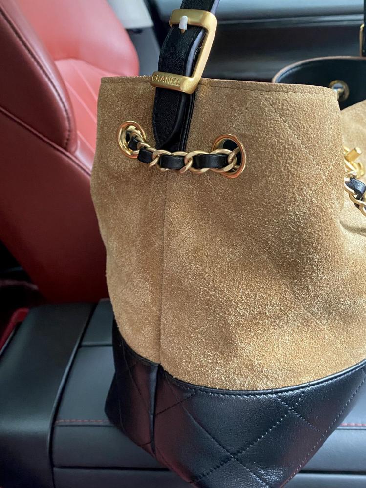 Calfskin Bucket Bag