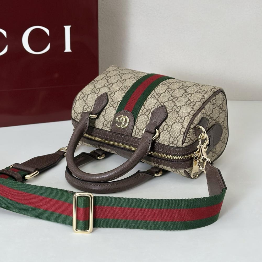 Woven Top Handle Bag