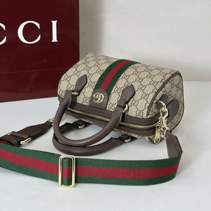 Woven Top Handle Bag