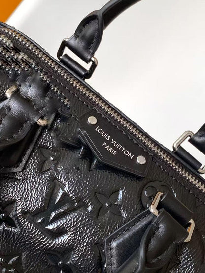Classic Leather Top Handle Bag