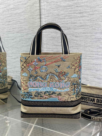 Embroidered Shoulder Bag