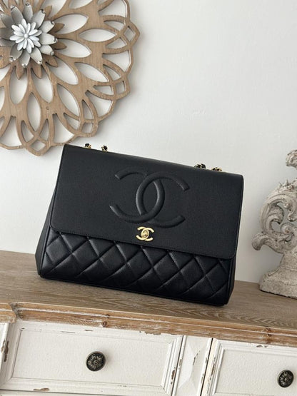 Stylish Leather Top Handle Bag