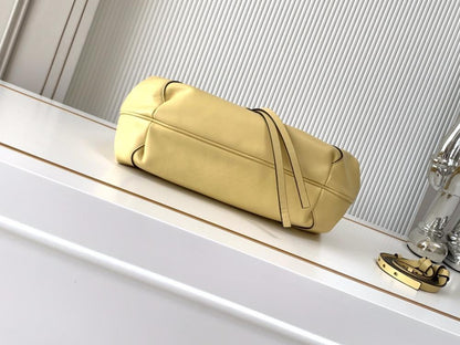 Leather Top Handle Bag
