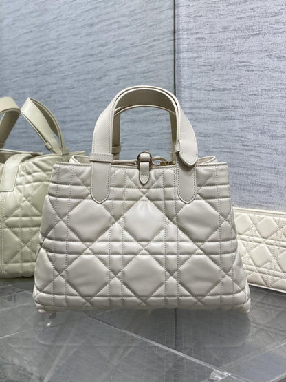 Alma Leather Top Handle Bag