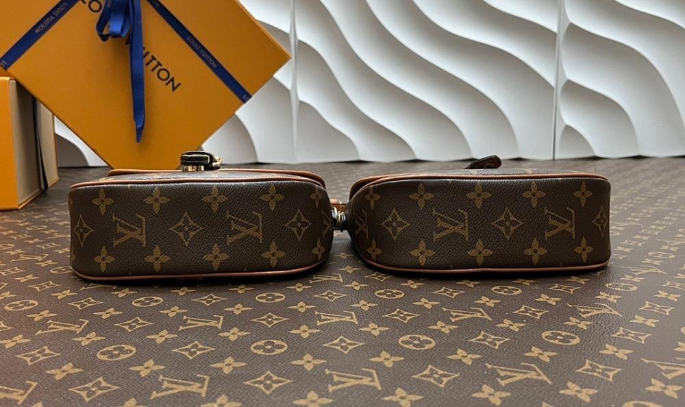 Luxury Stylish Monogram Calfskin Shoulder Bag