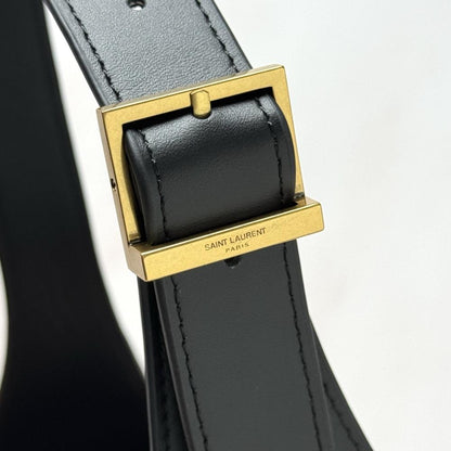 Arco Gold Woven Straw Shoulder Bag