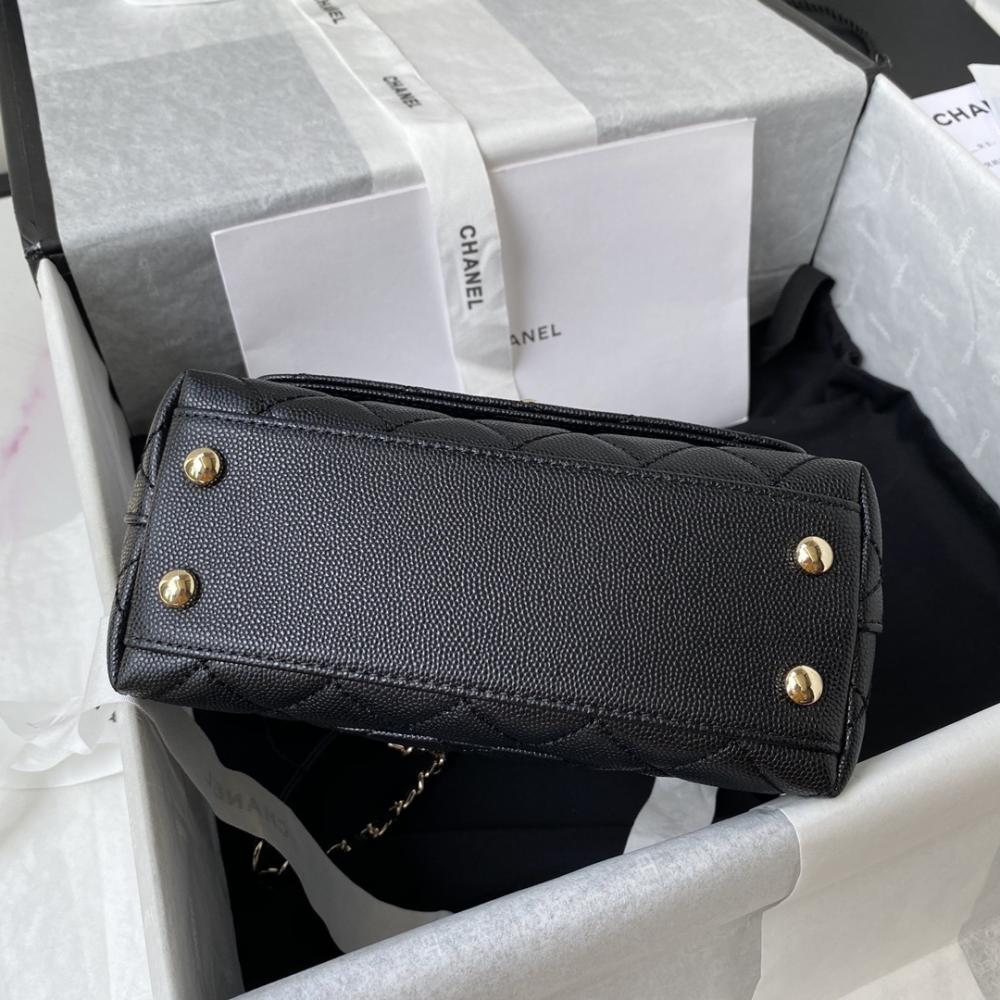 Classic Leather Top Handle Bag
