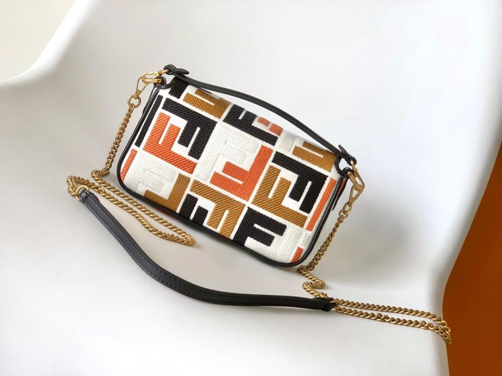 Embroidered Top Handle Bag