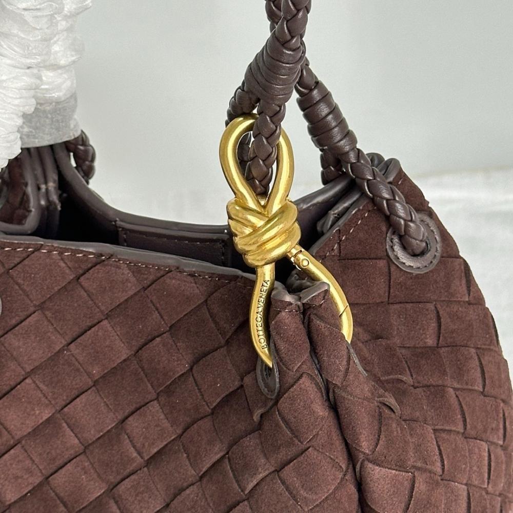 Modern Leather Top Handle Bag