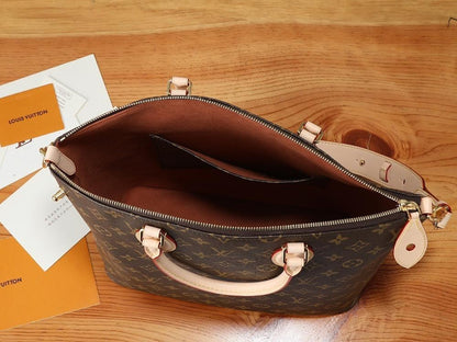 Kate Gold Monogram Shoulder Bag