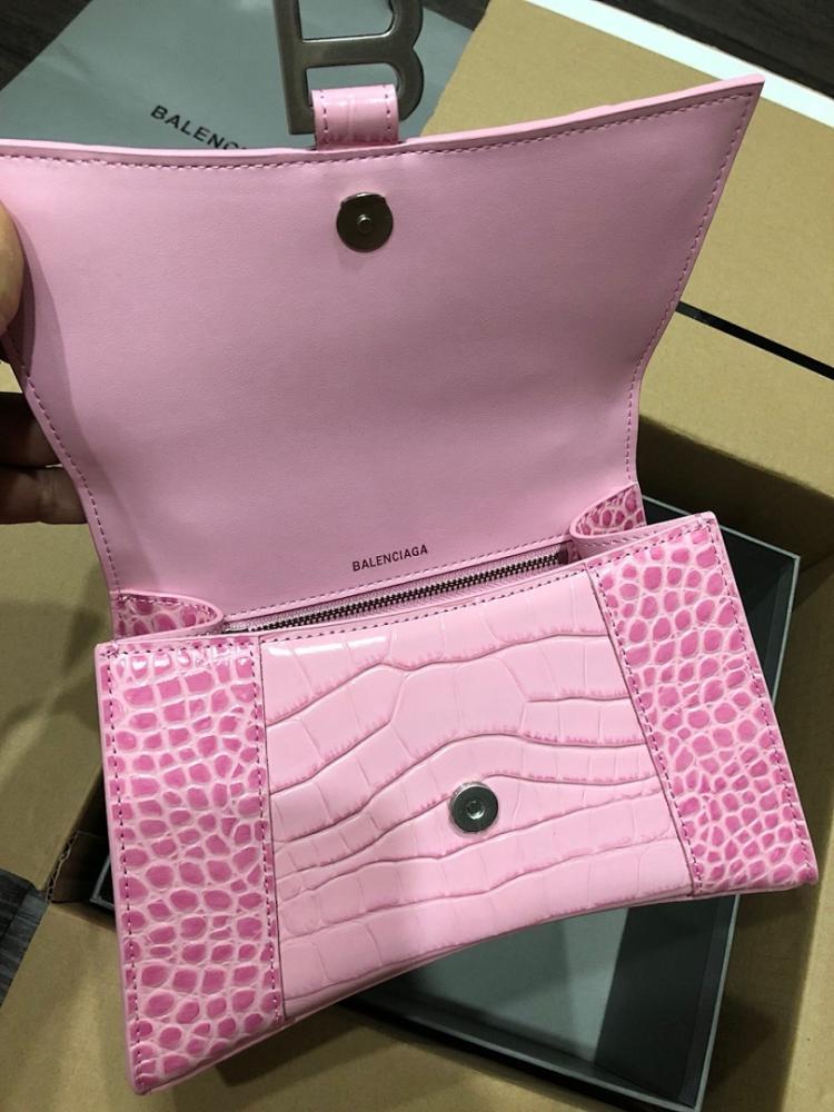 Luxury Refined Leather Top Handle Bag