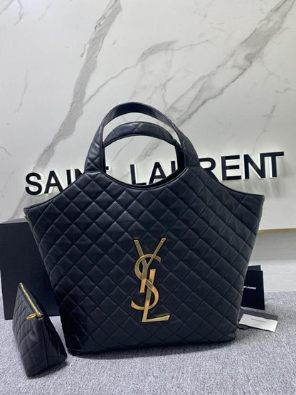 Leather Top Handle Bag
