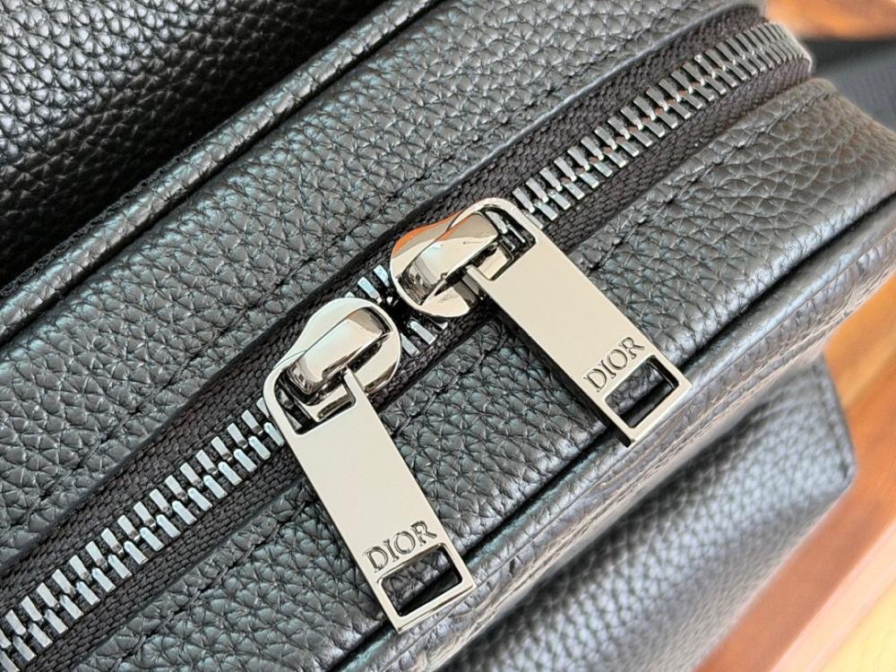 Modern Black Calfskin Crossbody Bag – Special Edition