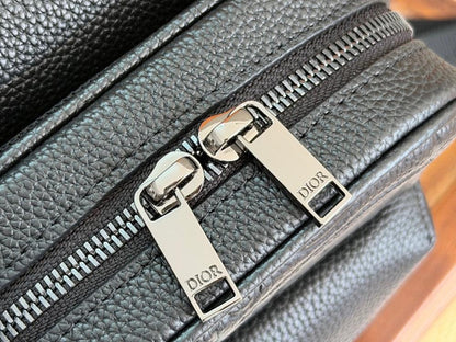 Modern Black Calfskin Crossbody Bag – Special Edition