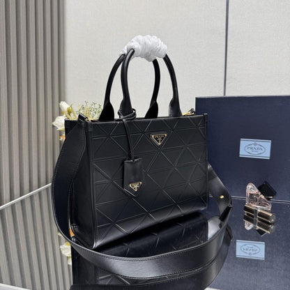 Alma Calfskin Top Handle Bag