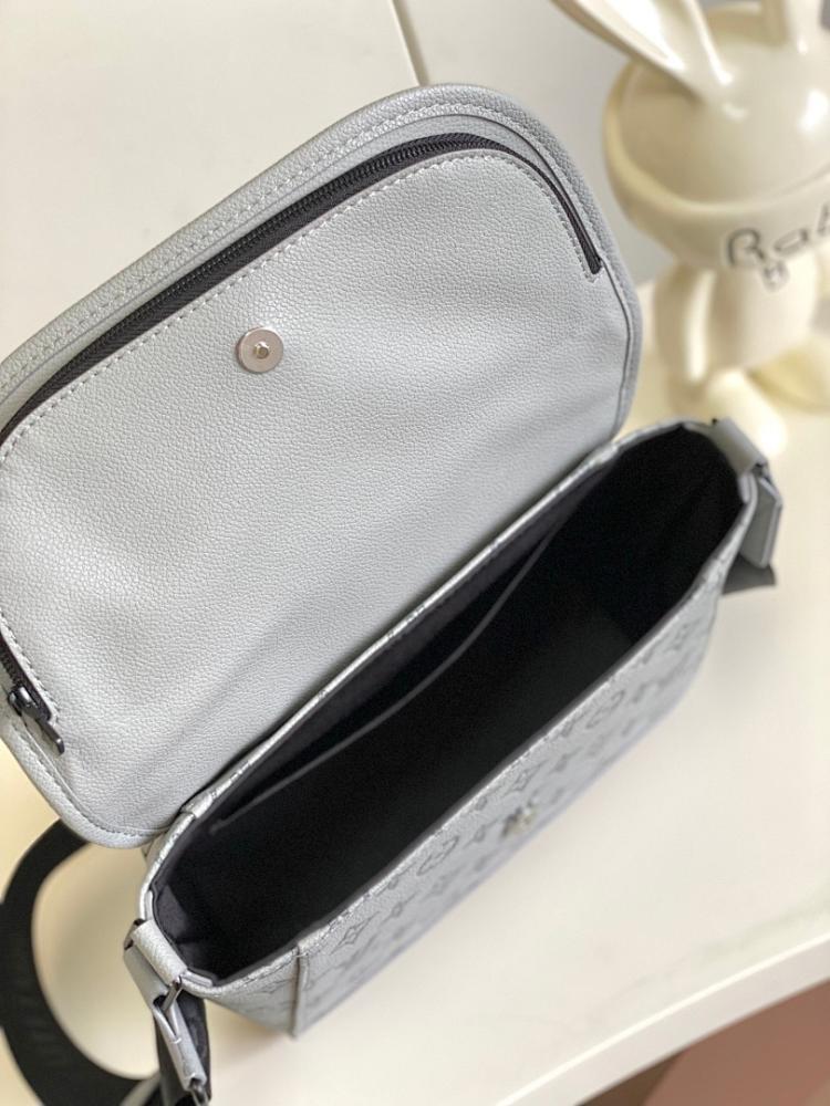 Elegant Premium Monogram Leather Shoulder Bag