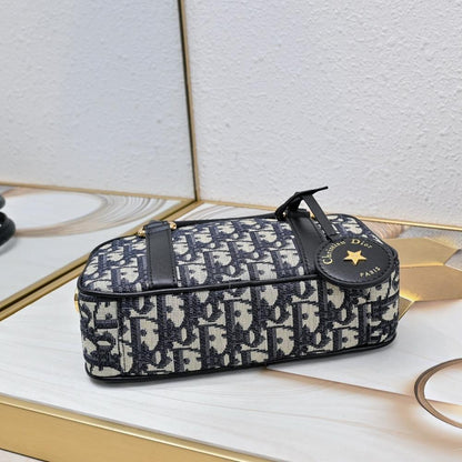 Modern Luxury Printed Top Handle Bag