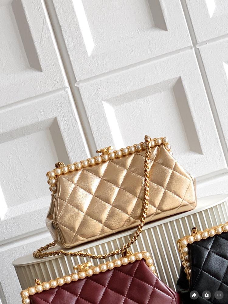 Embroidered Lambskin Wallet